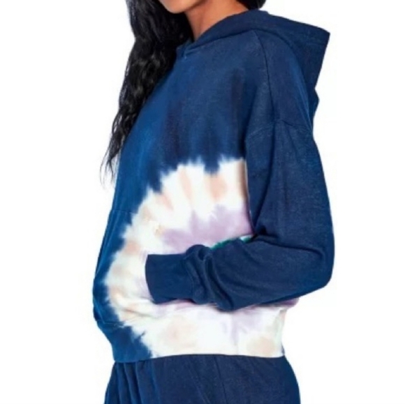 Wildfox Tops - Wildfox Hadley Long Sleeve Tie-Dye Hoodie Sweatshirt Size XS NWT'S